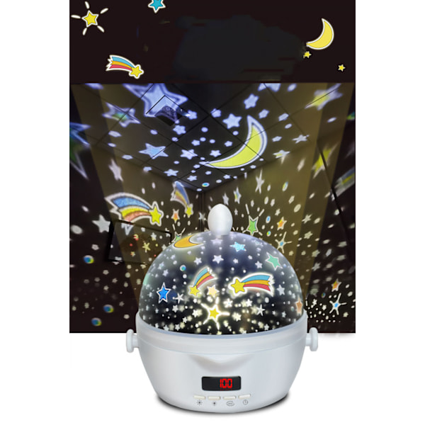 Night Light Star Projector, nattljus för barn med timer
