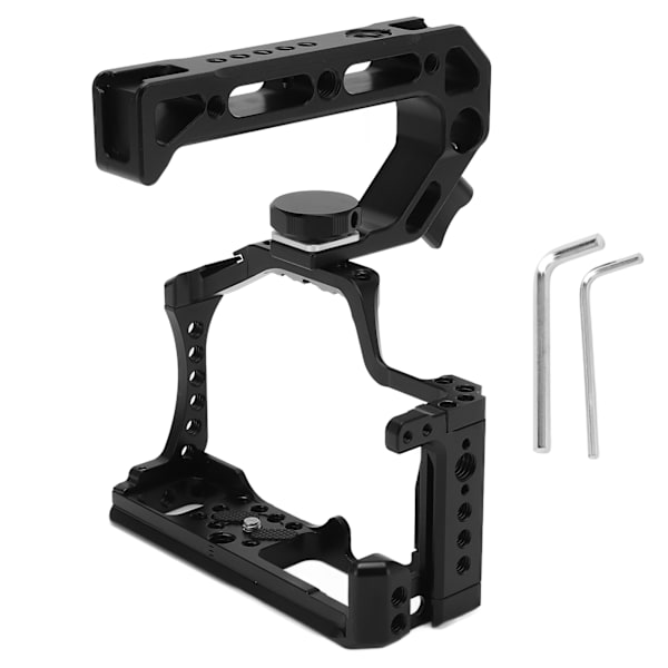 Aluminiumlegering Kamerabur Top Handtag Grepp Set Video Vlog Stabilisator för M50II Kameraserie