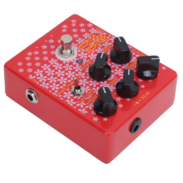 Basseffekter Pedal Driver med DI Tube Förstärkare XLR Utmatning Instrument Tillbehör CP‑59