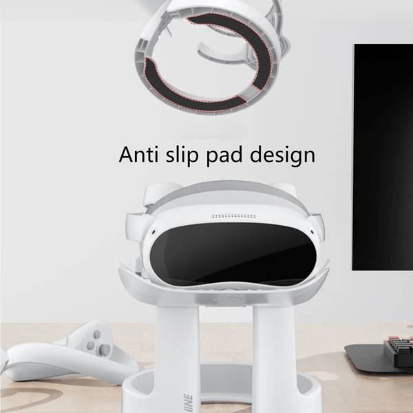 VR-stander, displayholder til Oculus Quest 2/ Quest/Rift S/Valve Index-headset og Touch Controllers-tilbehør