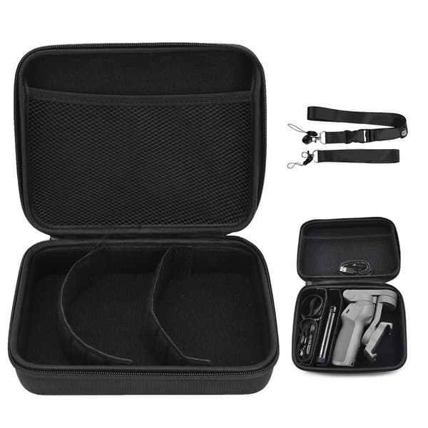 STARTRC Sort Nylon Bærbar Opbevaringstaske Håndtaske Etui til DJI Osmo Mobile 3 Håndholdt Gimbal