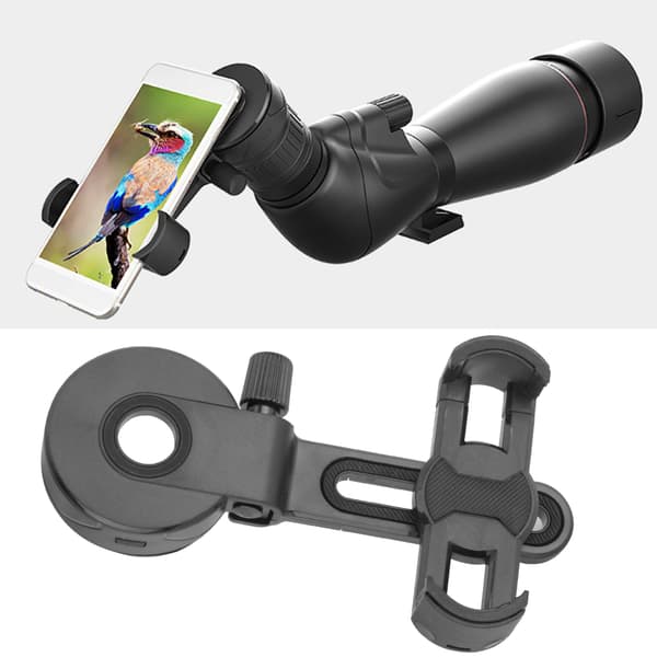 CM-8L Universal telefonklips skytebrakett for teleskop astronomisk mikroskopforbindelse