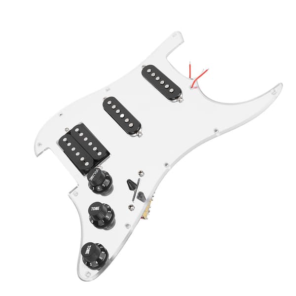 11 Håls Laddad Prewired Pickguard Pickups Set Tillbehör För Elgitarr