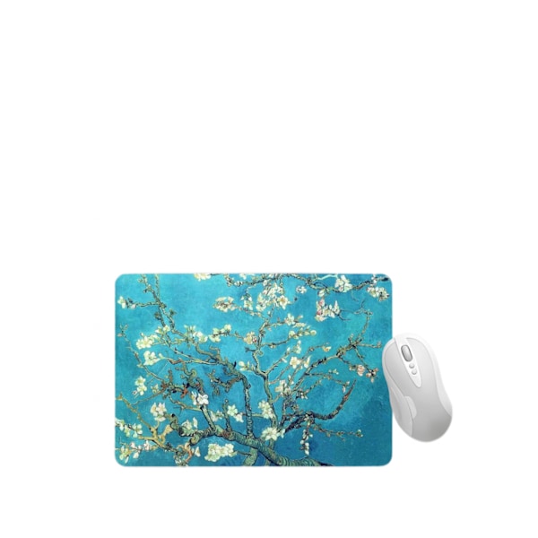 Oyun mouse pad 200x200x3 mm halkfri spelmusmatta kontorsmusmatta blå