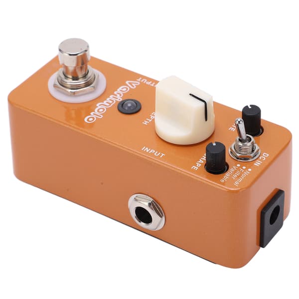 Effektpedal Varimolo Digital Tremolo Single 3 Modes Justerbart Instrument Tilbehør