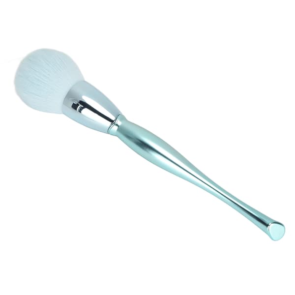 Bærbar enkelt makeup børste fluffy blush børste blød manicure støvfjernelse børste