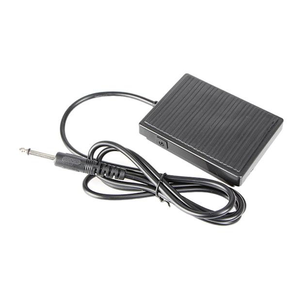 Universal Sustain Damper Pedal Skridsikker Gummimåtte Elektronisk Fodpedal til Klaver Keyboard