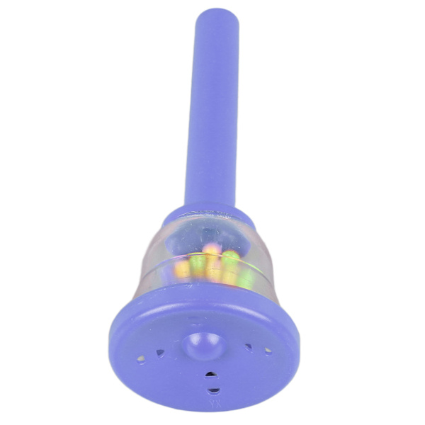 Barn Hand Bell Barn Grip Träning Plast Hand Percussion Bell för Tidig Utbildning W217 Blå