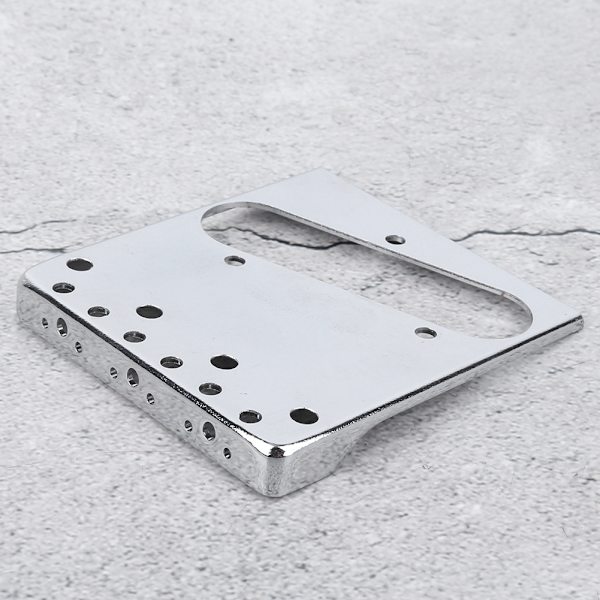 Stallplatta Elektrisk 6 Strängar Sadel för Telecaster Gitarr Justerbar Gitarr Tillbehör