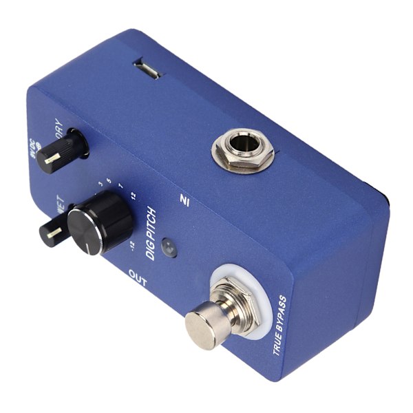Digital Elektrisk Guitar Effekt Pedal True Bypass Effekt Pedaler Enestående Pitch Range