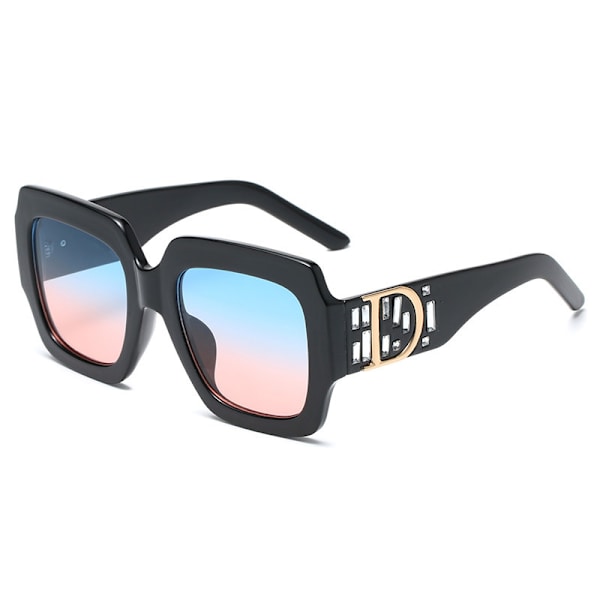 Retro Rimless Aviator Solbriller til Kvinder Mænd Klassisk Dame UV400 Beskyttelse Gradient Linse Solbriller