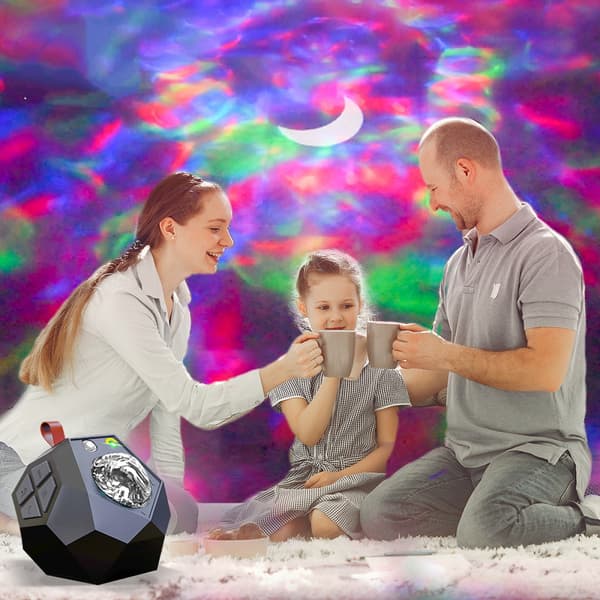 Aurora Galaxy Starry Projector Julgåvor Ocean Wave Projection Star