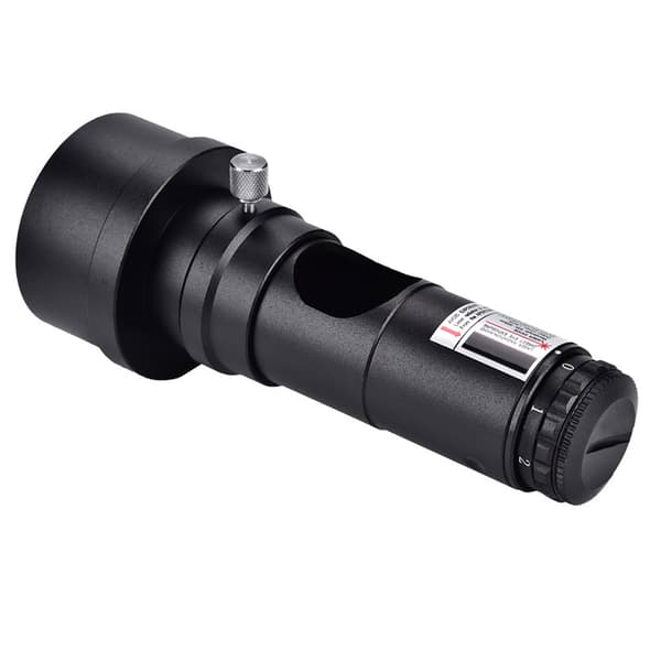 1,25 tommer laser kollimator 2 tommer adapter 7 lysstyrkeniveauer til Newton-teleskoper