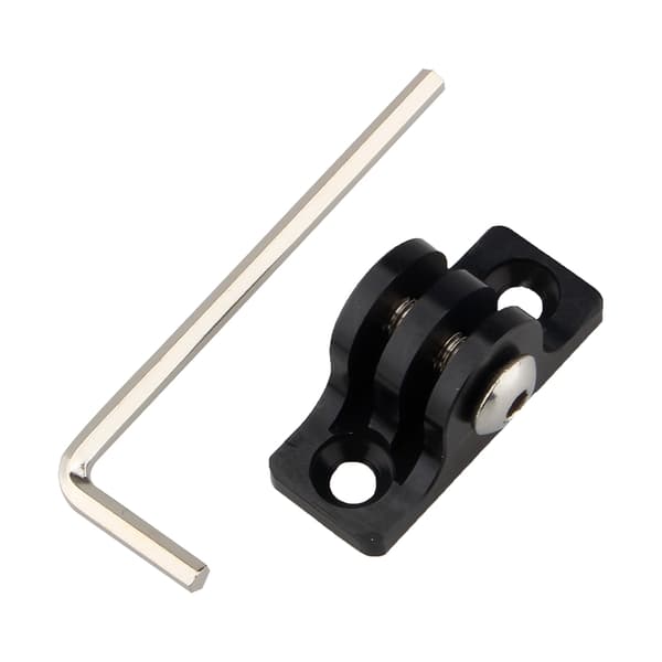 Flad bundmonteringsadapter i aluminiumslegering til GoPro Hero 4 3+ 3 2 1 kamera