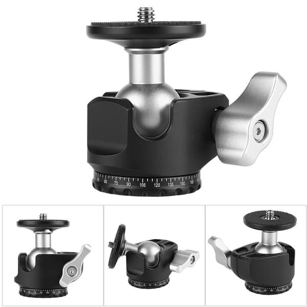 D25 Kuglehoved Mini Kuglehoved Bærbart Gimbal til Stativ Monopod til Kamera