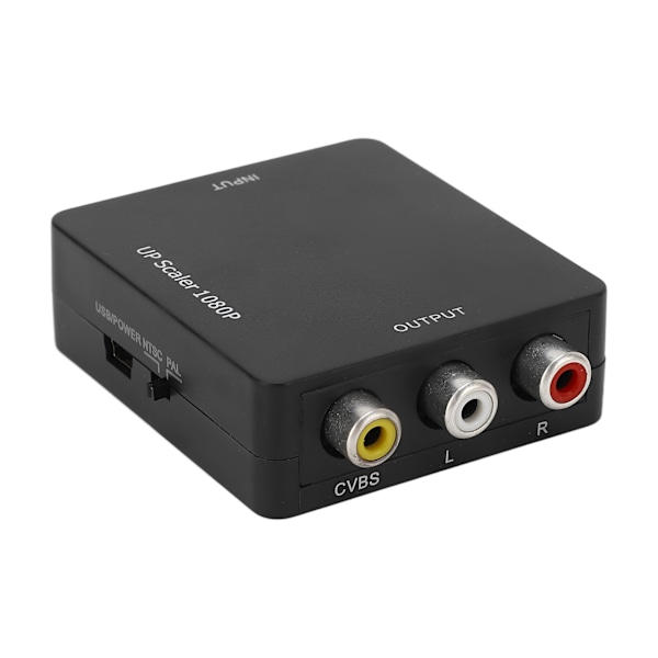 HD till AV-omvandlare HD Multimedia Interface till AV-videokonverter Splitter 1080P High Definition RCA-kompositadapter