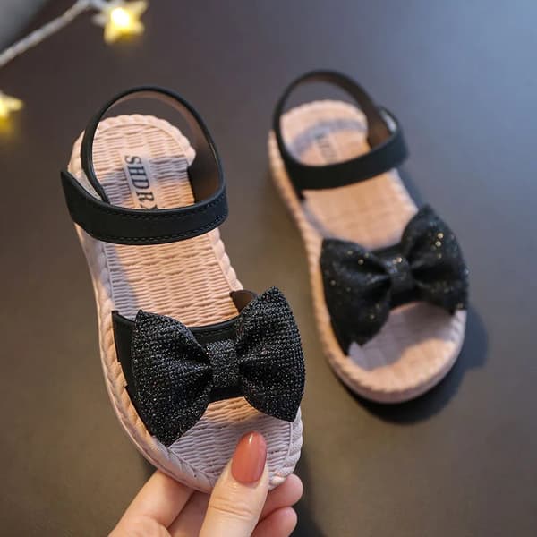 Prinsessakengät Lasten Mustat Sandaalit 31(18.5cm)