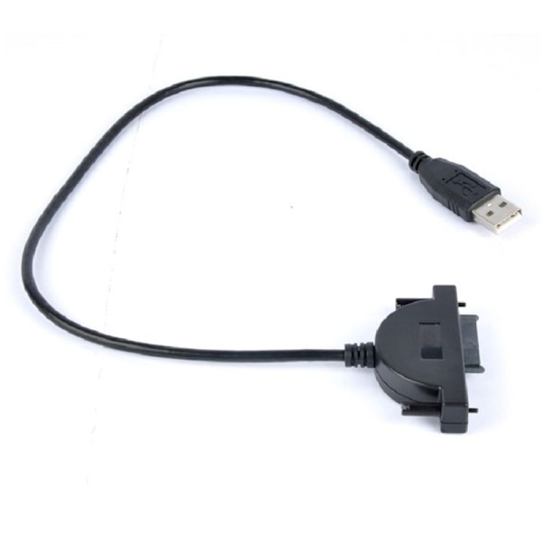 Notebook optisk enhet SATA till USB enkel enhet linje extern optisk enhet låda överföringskabel USB extern 7+6 konverteringslinje