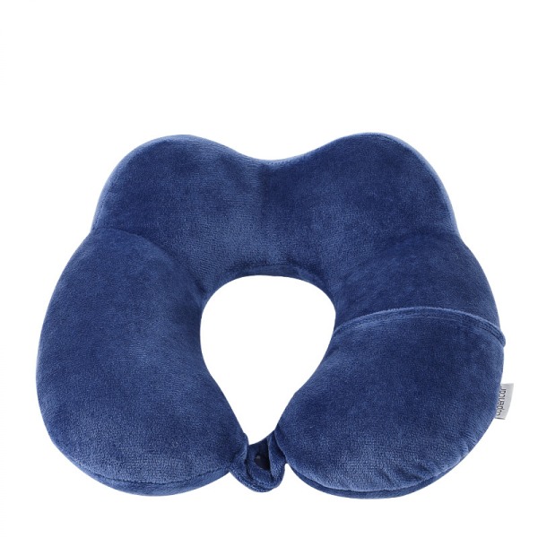 Travel Pillow  Memory Foam Neck Pillow, Breathable & Machine Washable Cover, Neck Support Pillow