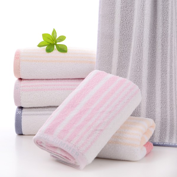Puuvillapyyhe Kotitalous Aikuisten Paksuuntunut Kasvojen Neliöpyyhe Pehmeä Veden Imeytyminen Nopea Kuivuminen Kasvojen Pyyhe, Kuntosali, Spa, Salonki, Sisustus, Keltainen