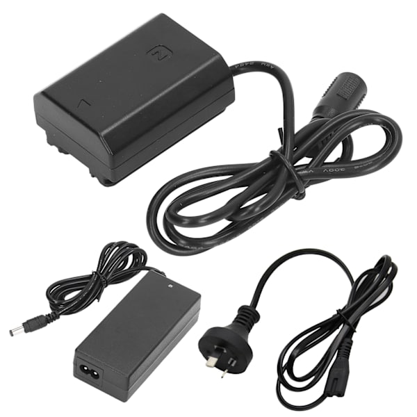 NP FZ100 Full Decoding Dummy Batteri AC Z100 Strömadapter Kabel Digitalkamera Batteriladdare Kit för ZV E1 Alpha 6600 Alpha 9II AC