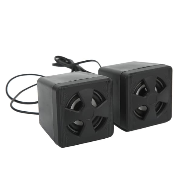 Stasjonær lyd Mini 3,5 mm grensesnitt USB kablede bærbare stereohøyttalere for datamaskin bærbar PC
