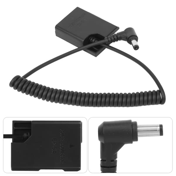 DC til ENEL14 Full dekoder dummybatteri for Nikon D3400/D5200/D7100/D5100 kamera