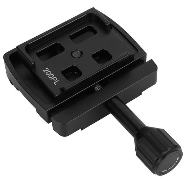 Kulehode hurtigutløserplateholder for ARCA/RRS-plate til Manfrotto RC/RC2-base