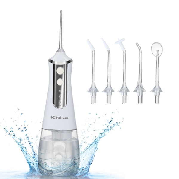 Sladdlös avancerad vattentråd med 5 tryckinställningar, verktyg för borttagning av tandplack idealiskt
