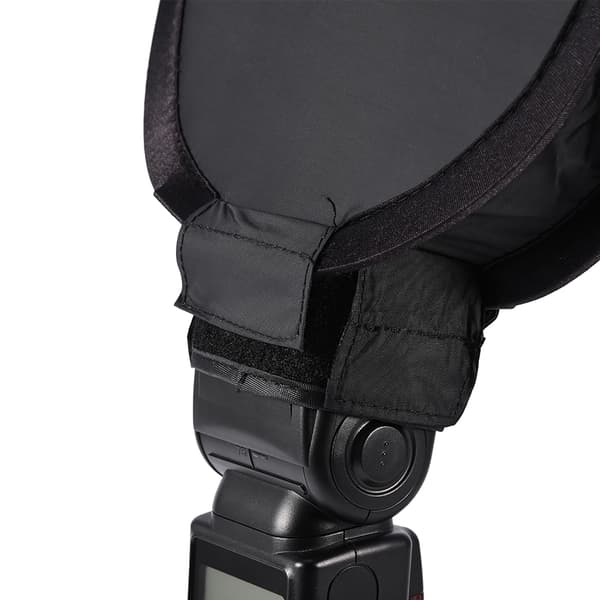 Mini bærbar rund Beauty Dish Speedlite blitsdiffusor softboks (30 cm)