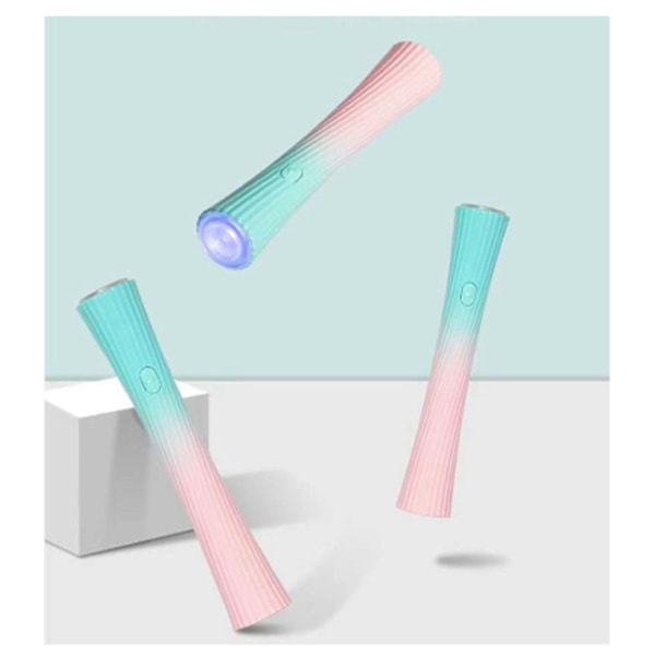 Mini LED-neglelampe - Håndholdt, bærbar, rask negleherding, hurtig tørking, midjeformet manikyrlampe for hjemme-neglesalong