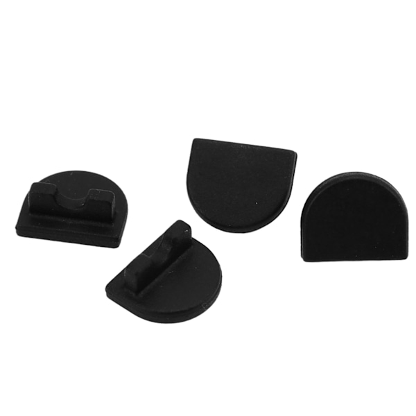 4 st Sillcone Anti Release Säkerhetsplugg Mjuk Anti Drop Lås Fast Skydd för Action 2 KameraSvart