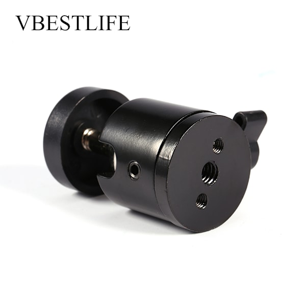 VBESTLIFE 360° Vridbar Rotationsbar 1/4'' Skruv Kulhuvudfäste Kulhuvud Stativfäste
