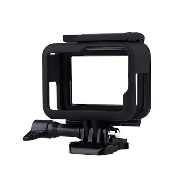 Ramfäste för Hero 5 Hero 6 Actionkamera Skyddande Ramfodral med Reserverad Mikrofonöppning Svart