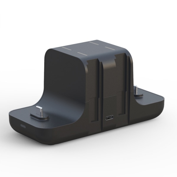 Opgraderet controller-oplader-dokstation til Nintendo Switch-controller og Joy-con, 6-i-1-opladningsstativ til Switch