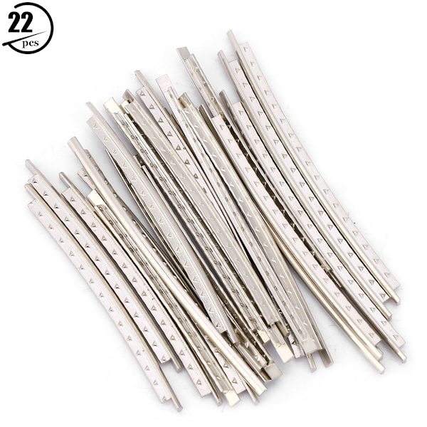 22 kpl Sähkökitaran Nauhajohdot Kupari-Nikkeli-Seos Musiikki-Instrumenttien Tarvikkeet 2,2 mm Leveys