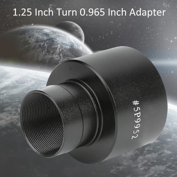 Datyson astronomisk teleskop okularadapter 0,965 tommer feste til 1,25 tommer festeadapter (5P9952)