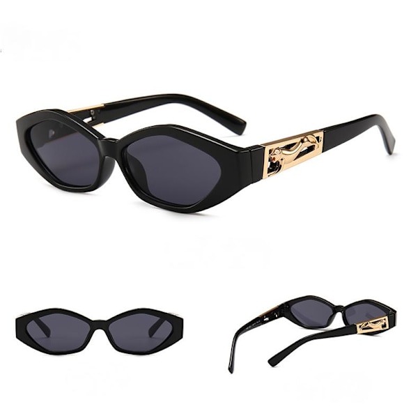 Mode Cat Eye Solbriller Kvinders Vintage Retro Cateye Plastramme