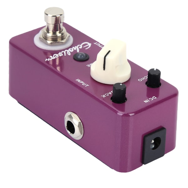 Helt metallhölje Delay Distortion Effects Pedal Elektrisk gitarrtillbehör
