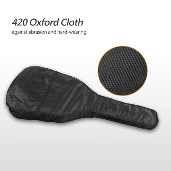 Slitstark 420D Oxfordtyg Gitarrväska Handväska för 41\" Gitarrer
