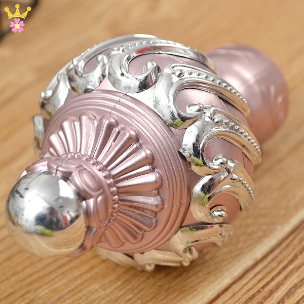 Vindue Gardinstang Hætte Finials 20 Stk Vindue Gardinstang Endeprop til Diameter Romerske Gardinstænger, Rose Gold