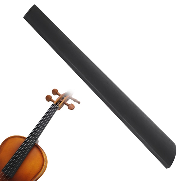 Premium Ibenholt Eksklusiv og Smuk Violin Fingerboard Violin Del og Tilbehør(1/2)