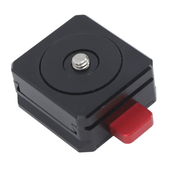 Mini V Lock V Mount Quick Release Plade Aluminiumlegering Quick Release Plade med Selvspændende Mekanisme