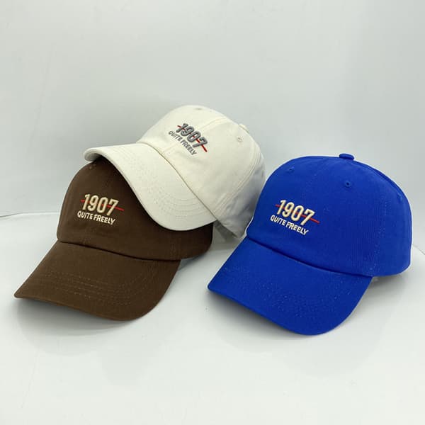 Dotpet 1907 Baseball Cap Sommer Soft Top Cap (Hvit)