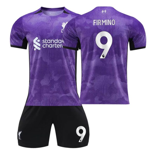 23/24 Liverpool Second Away Barn Jersey Set för barn