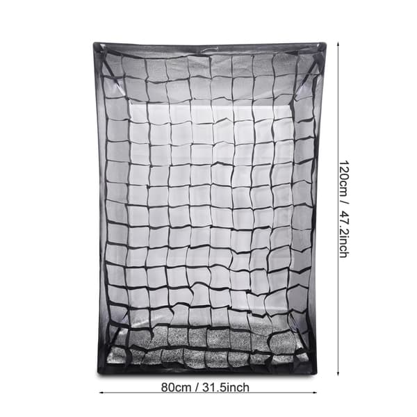 Nonwoven gitter til Softbox Flash Studio Lysstyring Fototilbehør (80 x 120 cm)
