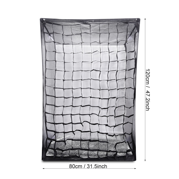 Vävnad för Softbox Flash Studio Ljuskontroll Fotograferingstillbehör (80 x 120cm)