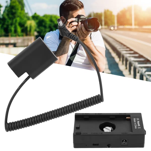 Full Coded DMW‑DCC12 Dummy Batteri Pack Koppling Adapter för GH3 GH4 GH5 GH5S Kamera