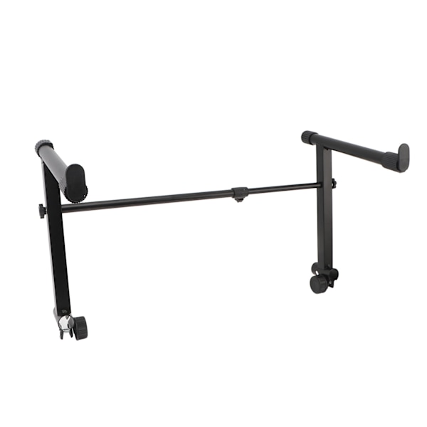 L-formet elektronisk klaverstativforlængeradapter, 2-trins keyboardstativ, 42-75 cm breddejustering