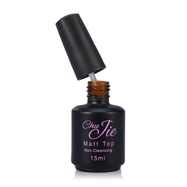 Varig LED UV-neglelakk, avtagbar matt topplakk, gel, 15 ml